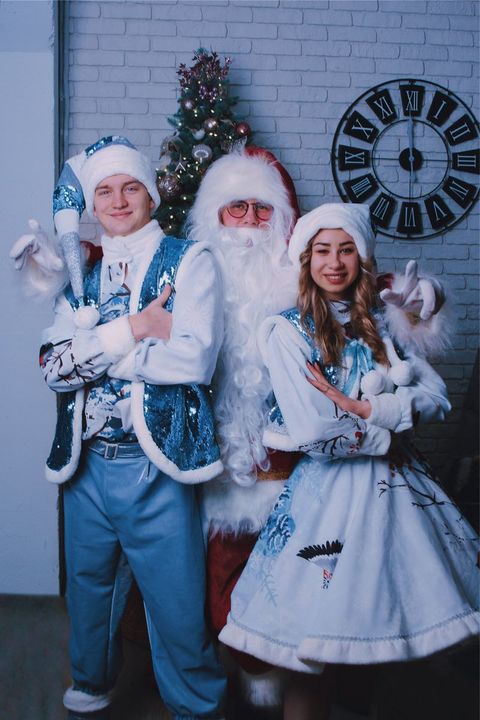 аниматоры Эльфы и Санта Клаус на праздник в Запорожье